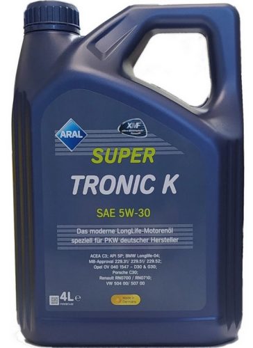 ARAL Super Tronic K (LL-III, BMW,VW,MB) 5W-30 4L