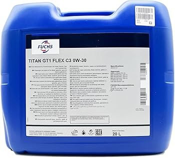 FUCHS TITAN GT1 FLEX C3 0W-30 20L