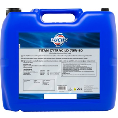 FUCHS TITAN CYTRAC LD 75W-80 20L