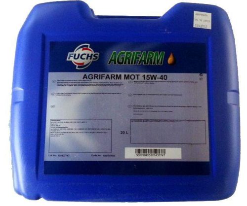 FUCHS AGRIFARM MOT 15W-40 20L