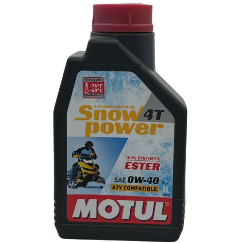 MOTUL Snowpower  4T  0W40  1L  (hószánolaj -60C)