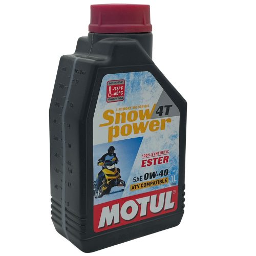 MOTUL Snowpower  4T  0W40  1L  (hószánolaj -60C)
