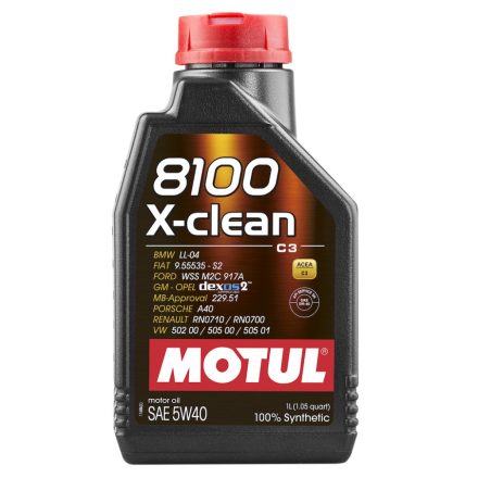 MOTUL 8100 X-clean 5W-40 1l