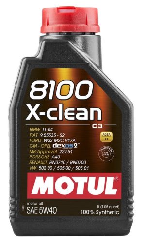 MOTUL 8100 X-clean 5W-40 1L