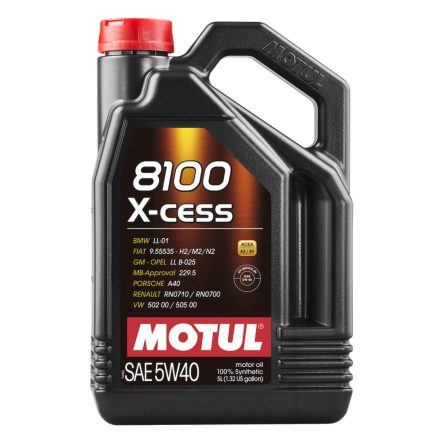 MOTUL 8100 X-cess 5W-40 5l