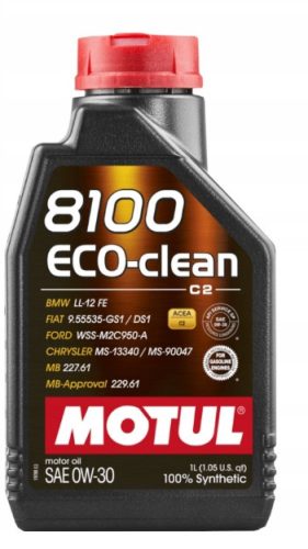 MOTUL 8100 ECO-CLEAN 0W-30 1L