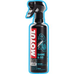 MOTUL E5 Shine & Go 400ml (műanyag ápoló pumpás)