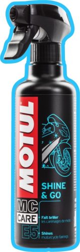 MOTUL E5 Shine & Go 400ml (műanyag ápoló pumpás)