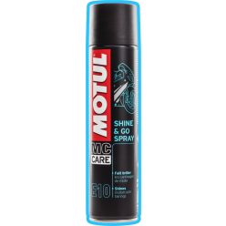MOTUL E10 Shine & Go 400ml (műanyag ápoló spray)
