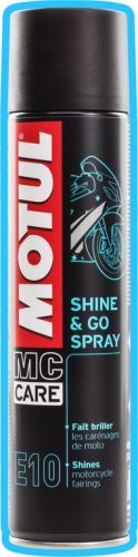 MOTUL E10 Shine & Go 400ml (műanyag ápoló spray)