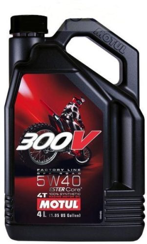 MOTUL 300V 4T OFF ROAD 5W-40 4L