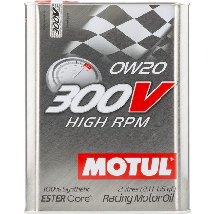MOTUL 300V High RPM 0W-20 2l