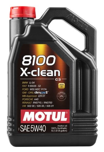 MOTUL 8100 X-clean 5W-40 4L