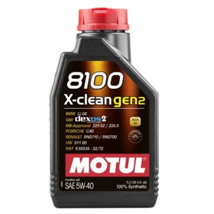MOTUL 8100 X-clean gen2 5W-40 1l