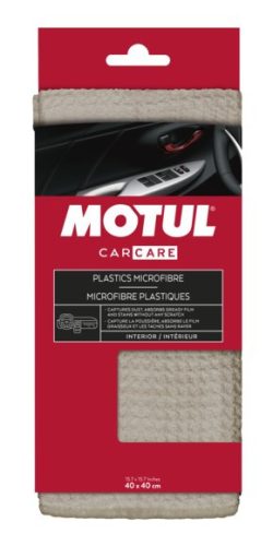 MOTUL CarCare Plastics Microfibre 1db (mikroszálas kendő)