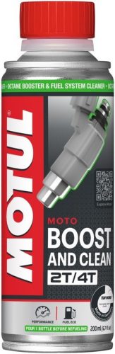 MOTUL Boost And Clean Moto 200ml (adalék motorkerékpárokhoz)