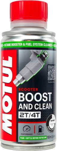 MOTUL Boost And Clean Scooter 100ml (adalék robogókhoz)