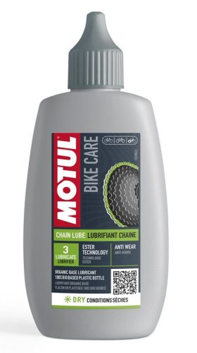MOTUL Bike Care Chain Lube Dry 100ml (kerékpár lánckenő száraz körülményekhez)
