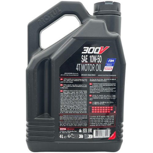 MOTUL 300V 4T FL ROAD RACING 10W-50 4L