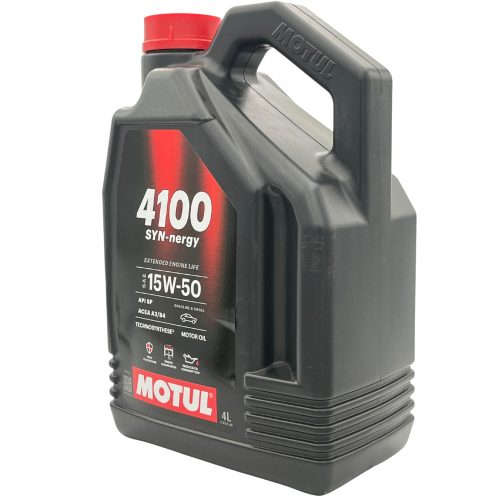 MOTUL 4100 SYN-nergy 15W-50 4L (4100 Power 15W50 utódja)