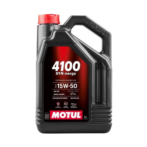 MOTUL 4100 SYN-nergy 15W-50 5L (4100 Power 15W-50 utódja)