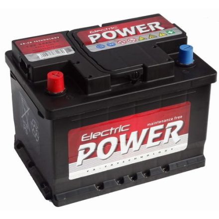 Electric Power 12V 55Ah B+ SMF (zárt karbantartás mentes akkumulátor)