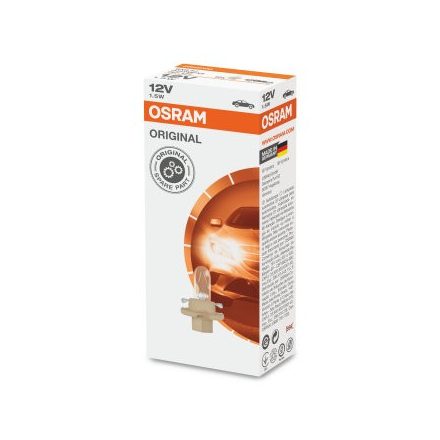 OSRAM 12V 1,5W BX8,4d  STANDARD Doboz