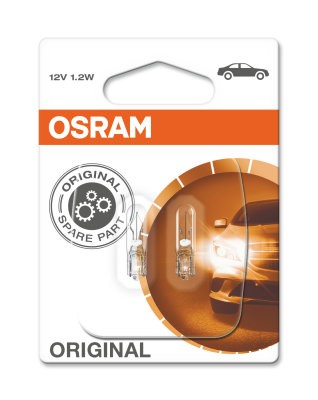 OSRAM 12V 1,2W W2x4,6d  STANDARD Duo Bliszter