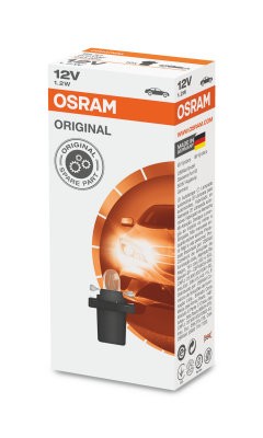OSRAM 12V 1,2W B8,5d  STANDARD Doboz