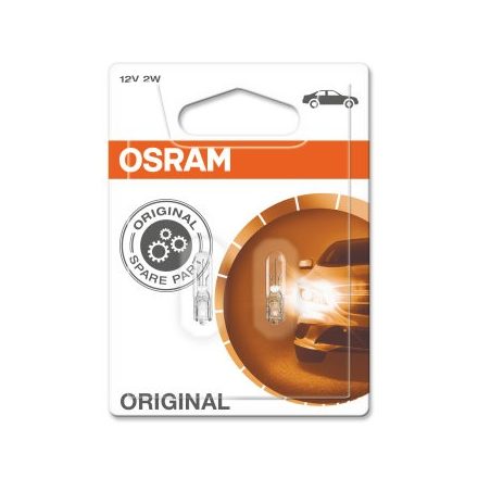 OSRAM 12V 2W W2x4,6d  STANDARD Duo Bliszter