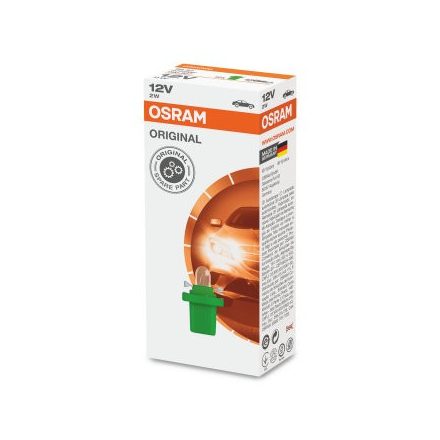 OSRAM 12V 2W B8,5d  STANDARD Doboz