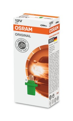 OSRAM 12V 2W B8,5d  STANDARD Doboz