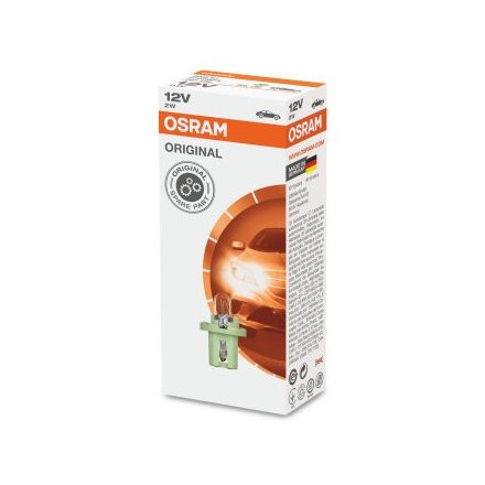 OSRAM 12V 2W BX8.5d  STANDARD Doboz