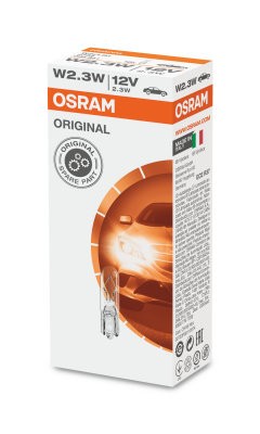 OSRAM 12V 2,3W W2x4,6d  W2,3W STANDARD Doboz