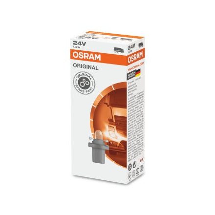 OSRAM 24V 1,2W B8,5d  STANDARD Doboz