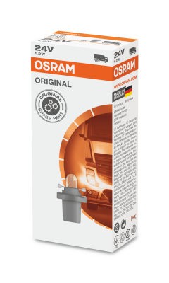OSRAM 24V 1,2W B8,5d  STANDARD Doboz