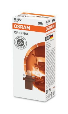 OSRAM 24V 1,2W BX8.5d  STANDARD Doboz