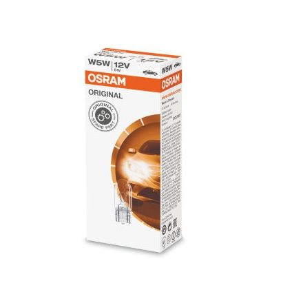 OSRAM 12V 5W W2.1x9.5d W5W STANDARD Doboz