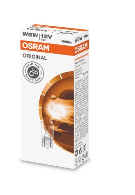 OSRAM 12V 5W W2.1x9.5d W5W STANDARD Doboz