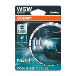   OSRAM 12V 5W W2.1x9.5d W5W Cool Blue Intense Next Gen. Duo-Bliszter