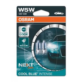   OSRAM 12V 5W W2.1x9.5d W5W Cool Blue Intense Next Gen. Duo-Bliszter