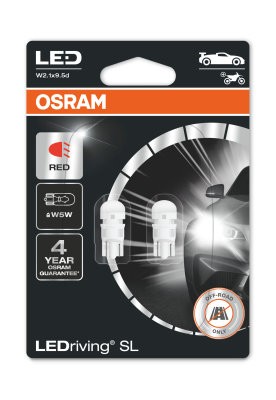 OSRAM 12V 0,6W W2.1x9.5d  W5W  LEDriving® SL Duo Bliszter