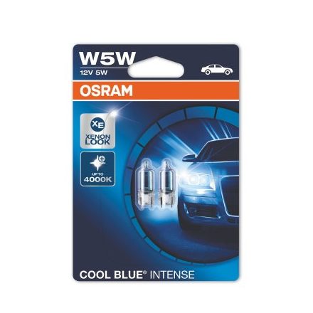 OSRAM 12V 5W W2.1x9.5d W5W COOL BLUE INTENSE Duo Bliszter