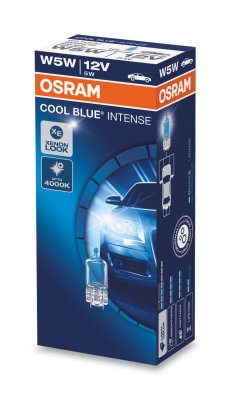 OSRAM 12V 5W W2.1x9.5d W5W COOL BLUE INTENSE Doboz