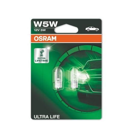 OSRAM 12V 5W W2.1x9.5d W5W ULTRA LIFE Duo Bliszter