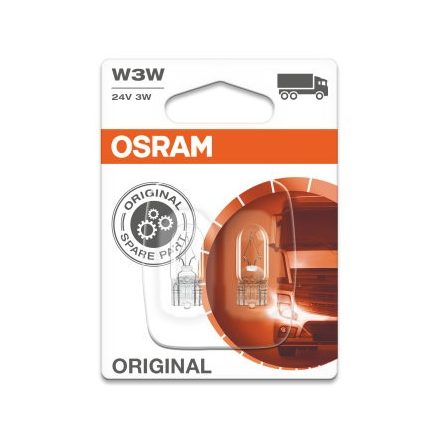 OSRAM 24V 3W W2.1x9.5d W3W STANDARD Duo Bliszter