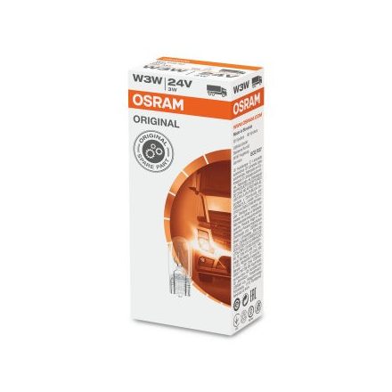 OSRAM 24V 3W W2.1x9.5d W3W STANDARD Doboz