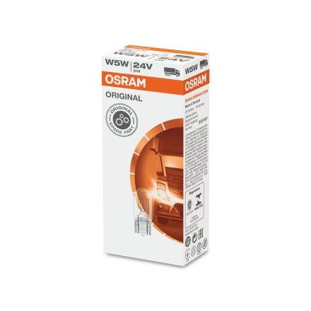 OSRAM 24V 5W W2.1x9.5d W5W STANDARD Doboz