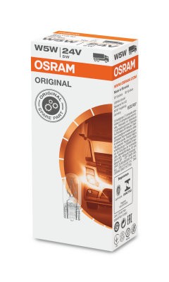 OSRAM 24V 5W W2.1x9.5d W5W STANDARD Doboz