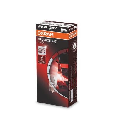 OSRAM 24V 5W W2.1x9.5d W5W TRUCKSTAR PRO Doboz